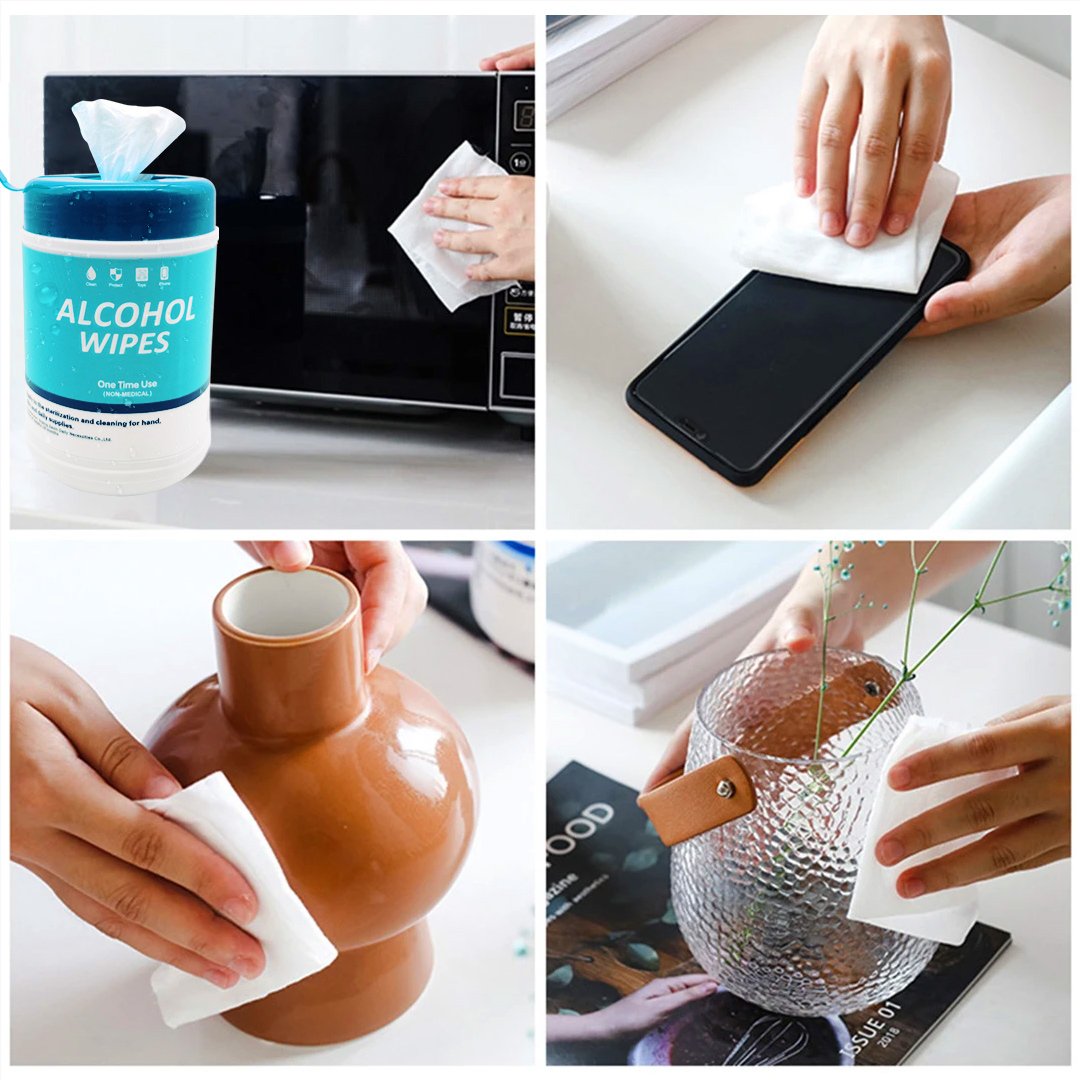 disinfectant wipes with alcohol