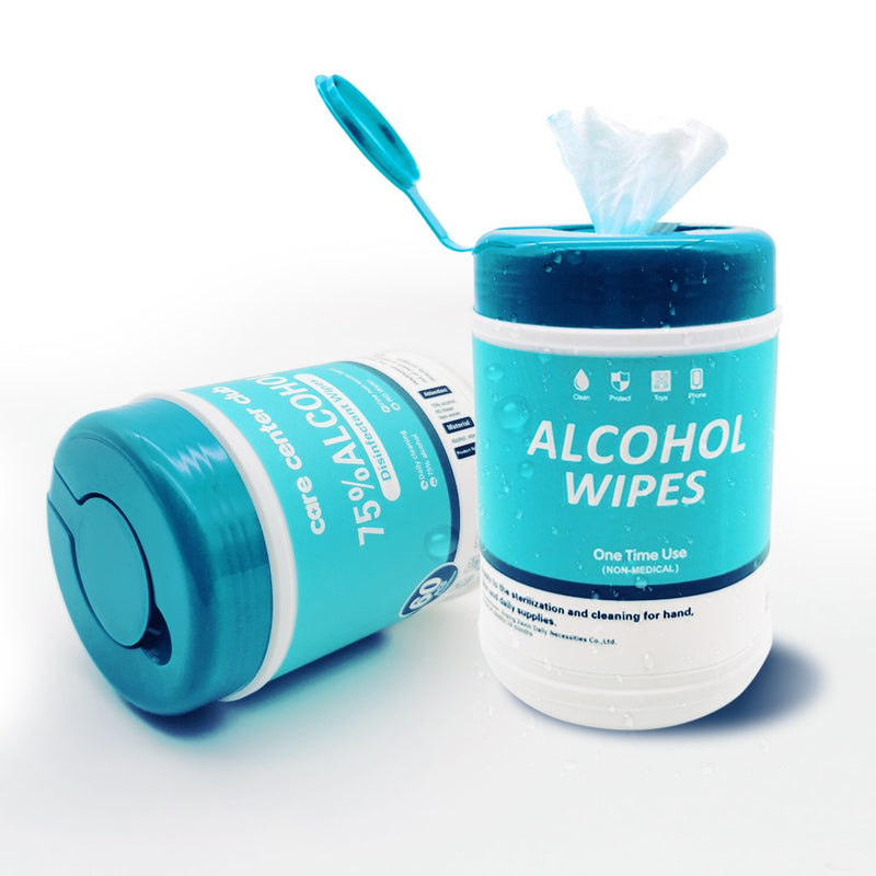 alcohol hand sanitizer wipes