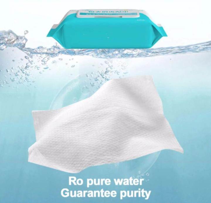 50Pc XL Alcohol 75% Anti-bacterial Wet Wipes 8''*6''