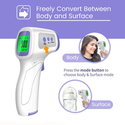 Non-Contact Infrared Forehead Thermometer