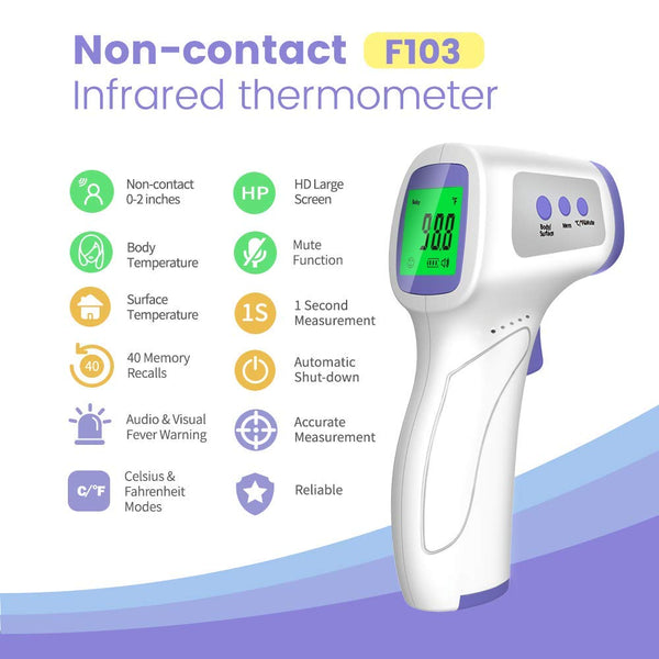 Non-Contact Infrared Forehead Thermometer